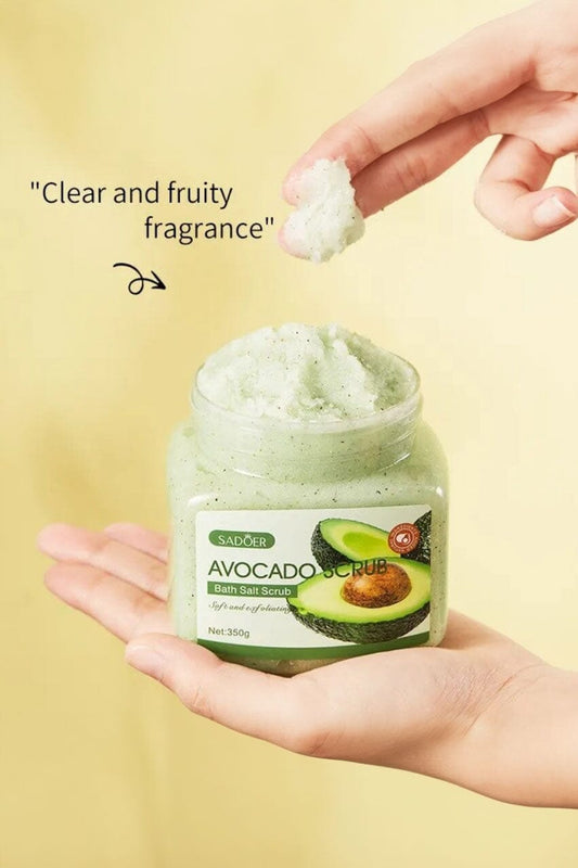 Sadoer Avocado Bath Salt Scrub - 350g