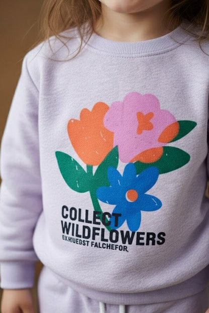 Tiny Teens Girl's Wildflowers Twin Set