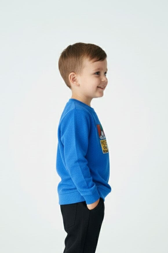 Boy's Hide & Squeak Fleece Sweatshirt