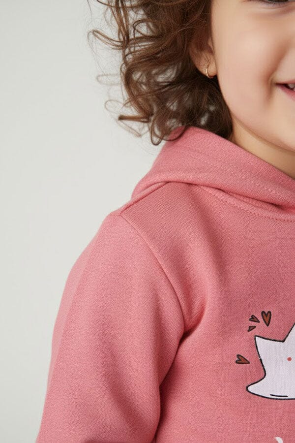 Baby Club Girl's Love Is Magic Pullover Hoodie