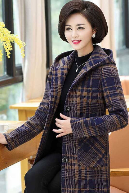 Fashion Women's Winter Outwear Long Hooded Coat Women's Jacket First Choice 