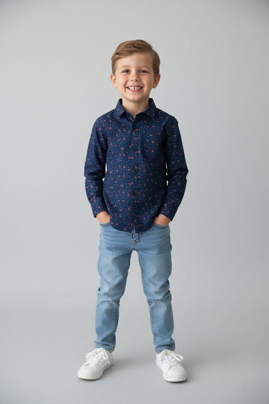 Styles Republic Boy's Floral Casual Shirt
