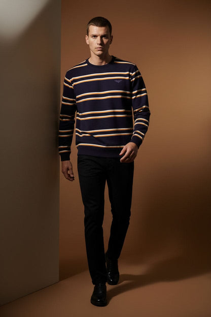 Eternity Premium Men's Striped Sweat Shirt