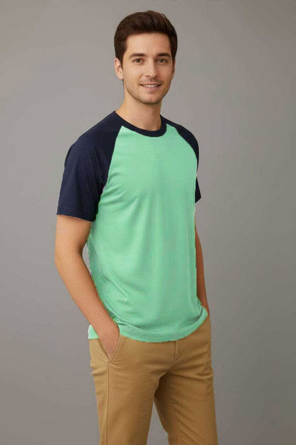 Light Turquoise & Navy