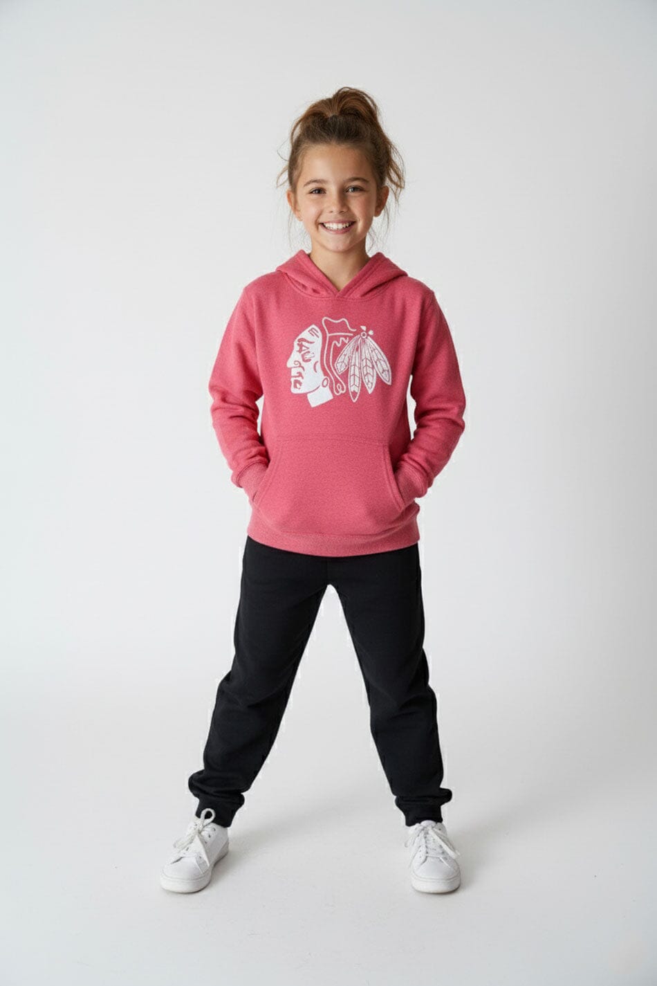 NHL Girl's Blackhawks Pullover Hoodie