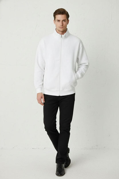 Cut Label Men's Fleece Zipper Jacket