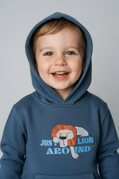 Baby Club Kid's Lion Pullover Hoodie