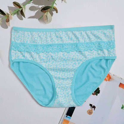 Yindanya Women's Floral Pattern Underwear Panties Women's Lingerie SRL Sky 28-34 