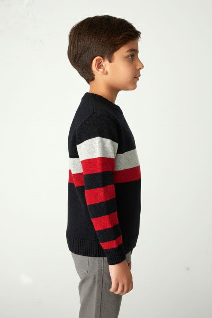 Yes Mom Boy's Grafton Knitted Sweater