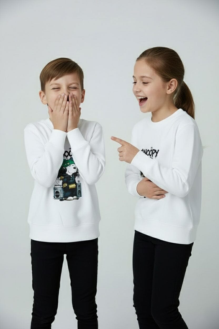 Rabbit Skins Kid's Snoopy Fleece Sweatshirt