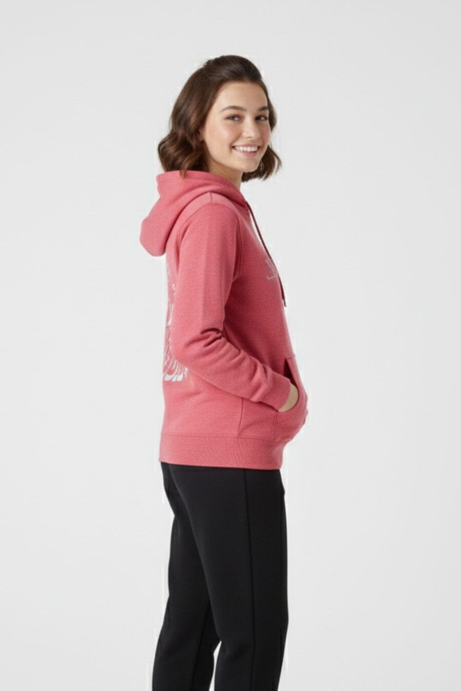 Gen 2 Girl's Crimson Pullover Hoodie