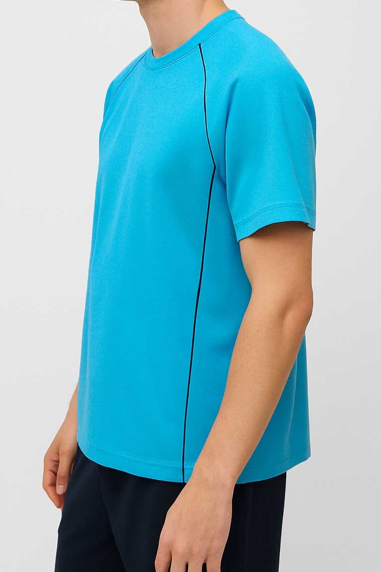 Polo Republica Men's Contrast Piping Tee Shirt