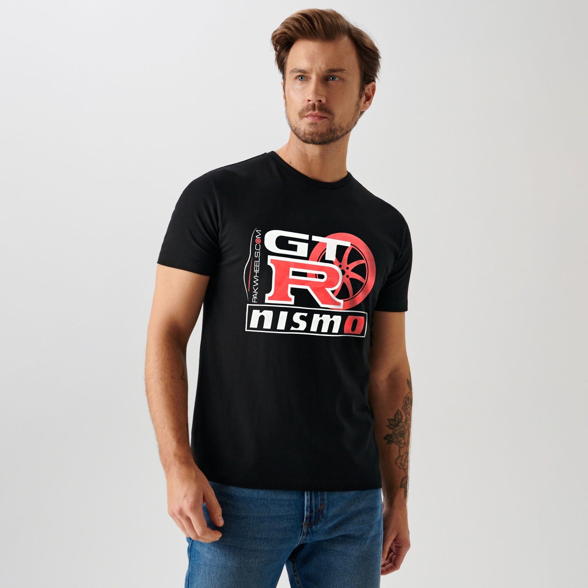 Polo Republica Men's GTR NISMO Printed Short Sleeve Tee Shirt