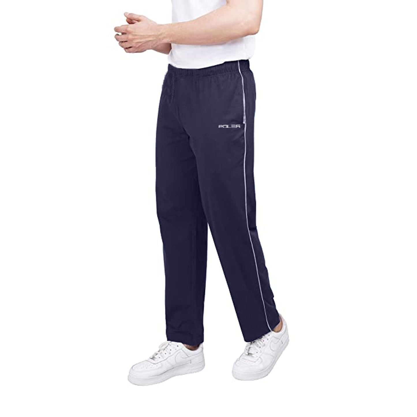 Poler Men's Logo Printed Piping Style Trousers