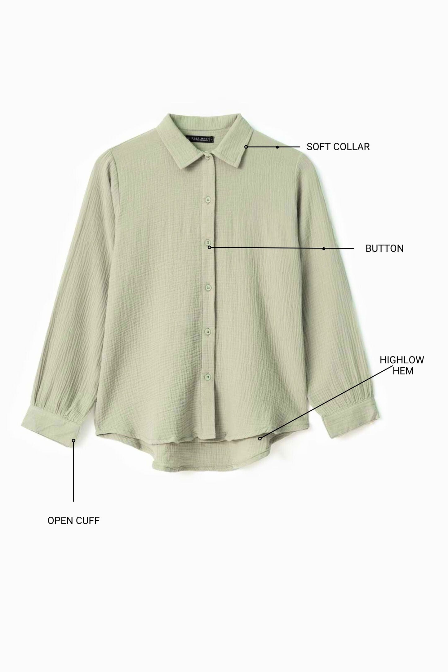 East West Women's High-Low Hem Casual Top