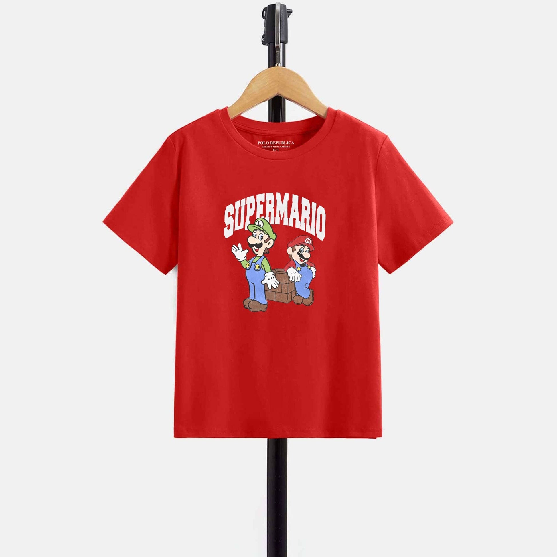Polo Repbulica Boy's Super Mario Printed Tee Shirt