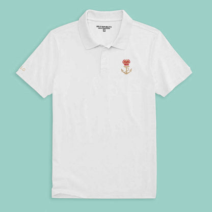 Polo Republica Men's Crown & Anchor Embroidered Short Sleeve Polo Shirt Men's Polo Shirt Polo Republica 