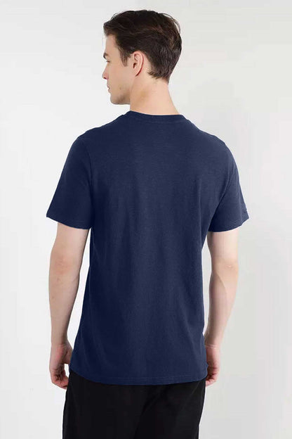 Polo Republica Men's World Wide Printed Crew Neck Tee Shirt