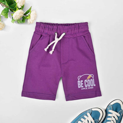 C&A Kid's Be Cool Terry Shorts Kid's Shorts SNR Purple 9-12 Months 