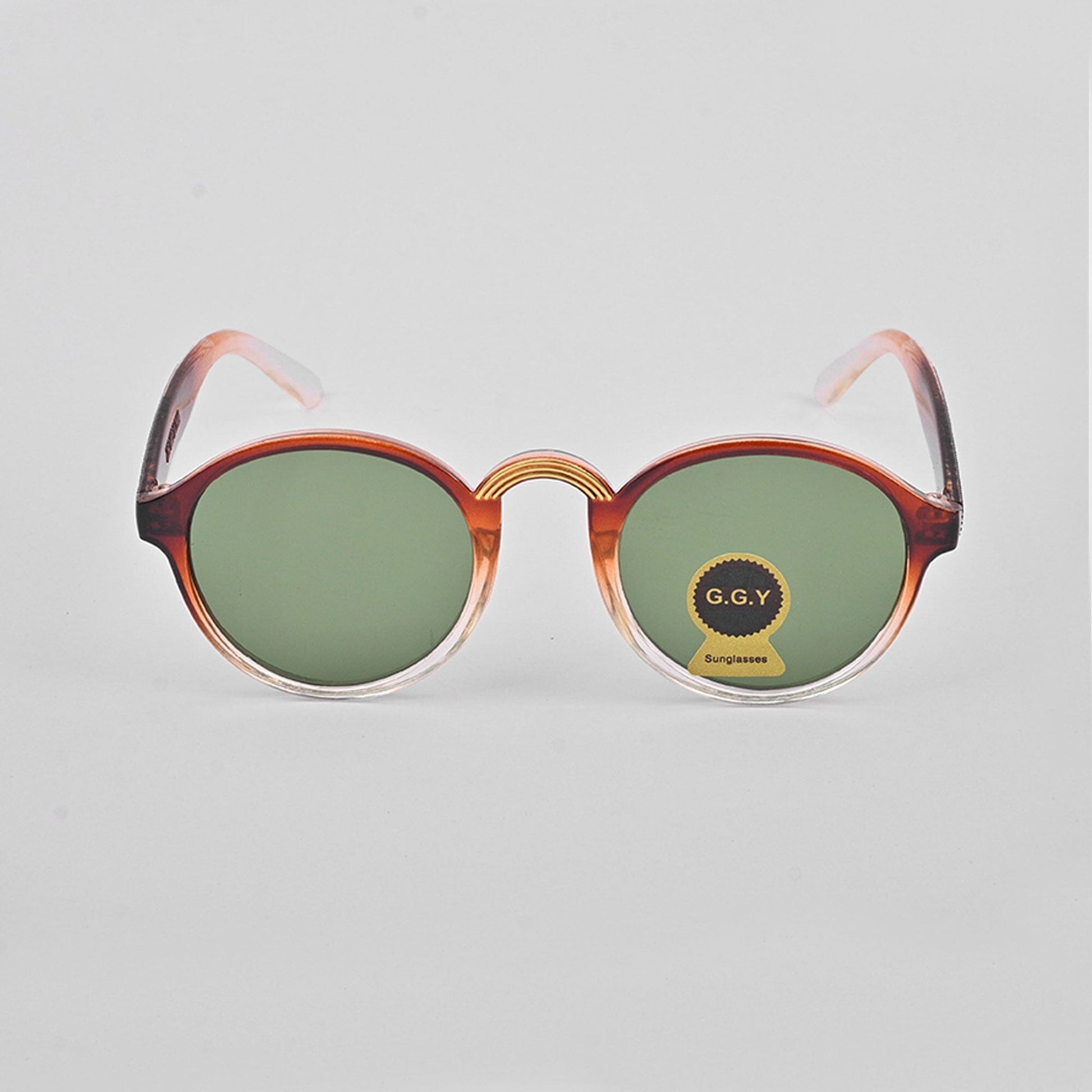 GGY Premium UV Protection Sunglasses Eyewear RAM Brown & Olive 