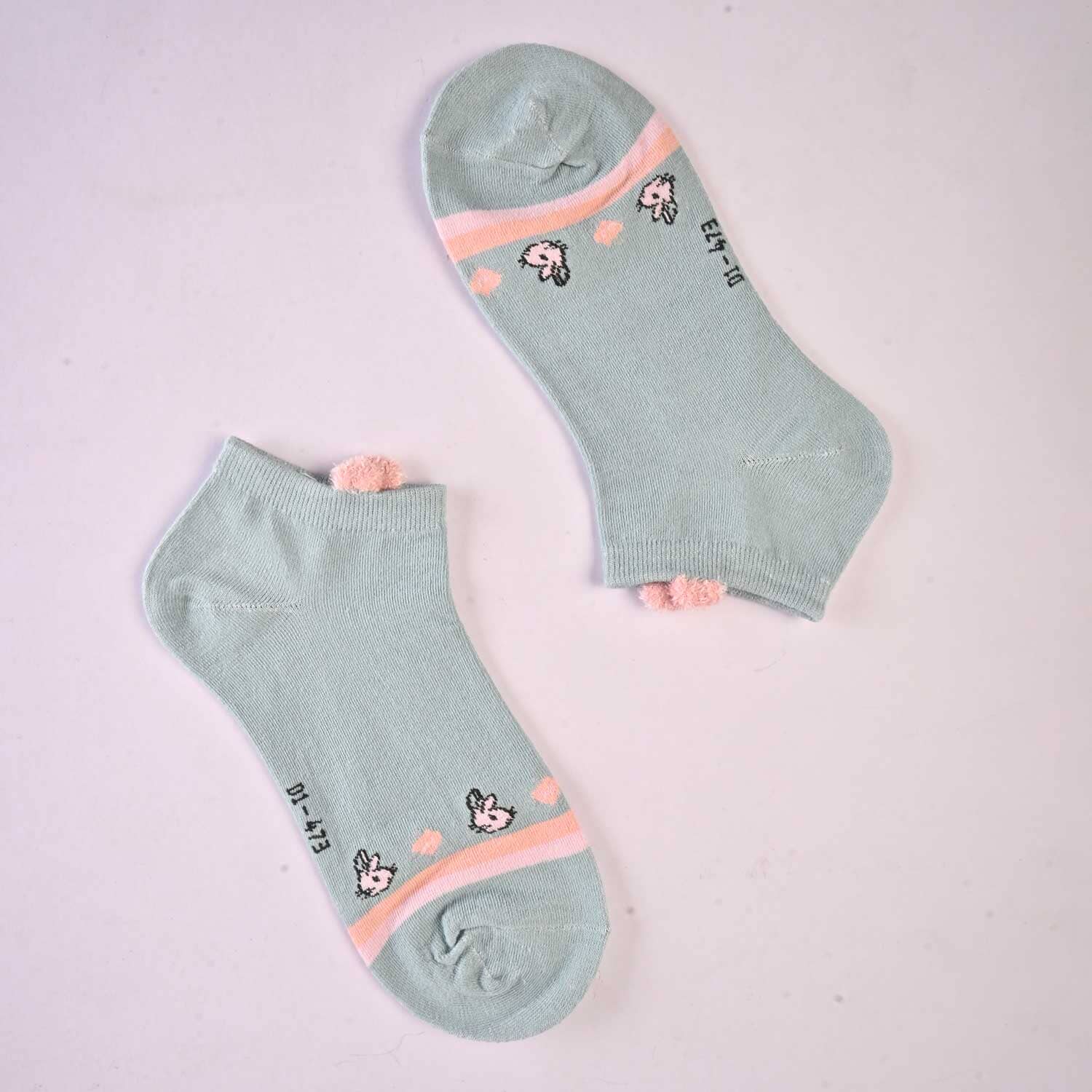 Well Women's Premium Anklet Socks Socks SRL Light Mint D5 EUR 35-40