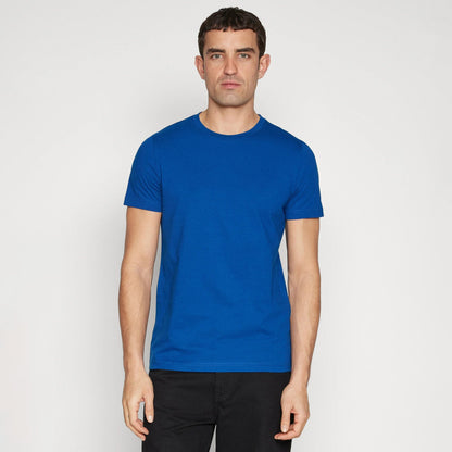 Lower East Men's Short-Sleeve Tee - 100% BCI Combed Cotton Perfection Men's Tee Shirt Image Royal S 