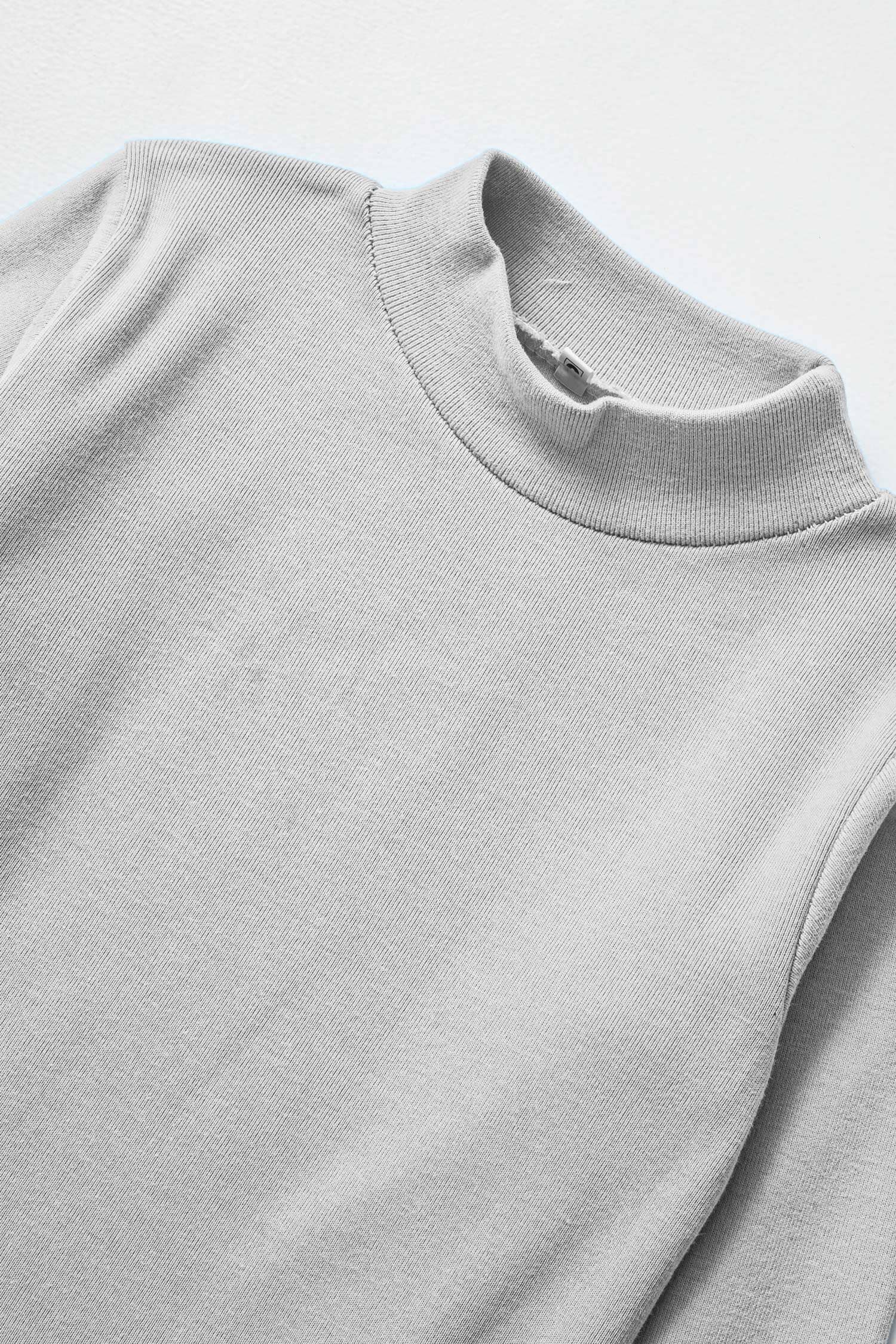 Kid's Ribbed Mock Neck Shirt