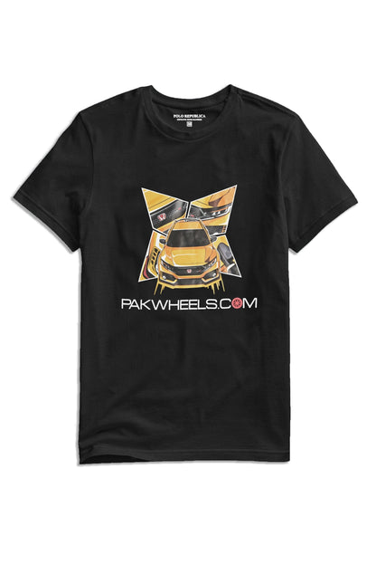 Polo Republica Men's PakWheels TYP R Printed Short Sleeve Tee Shirt