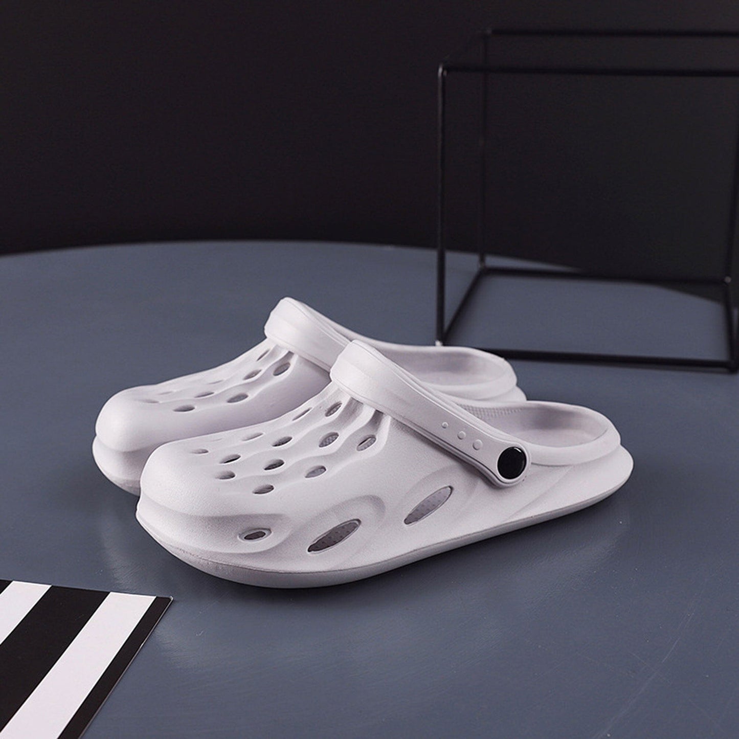 Men's Breathable Casual Classic Clogs Men's Shoes Sunshine China Grey EUR 36 