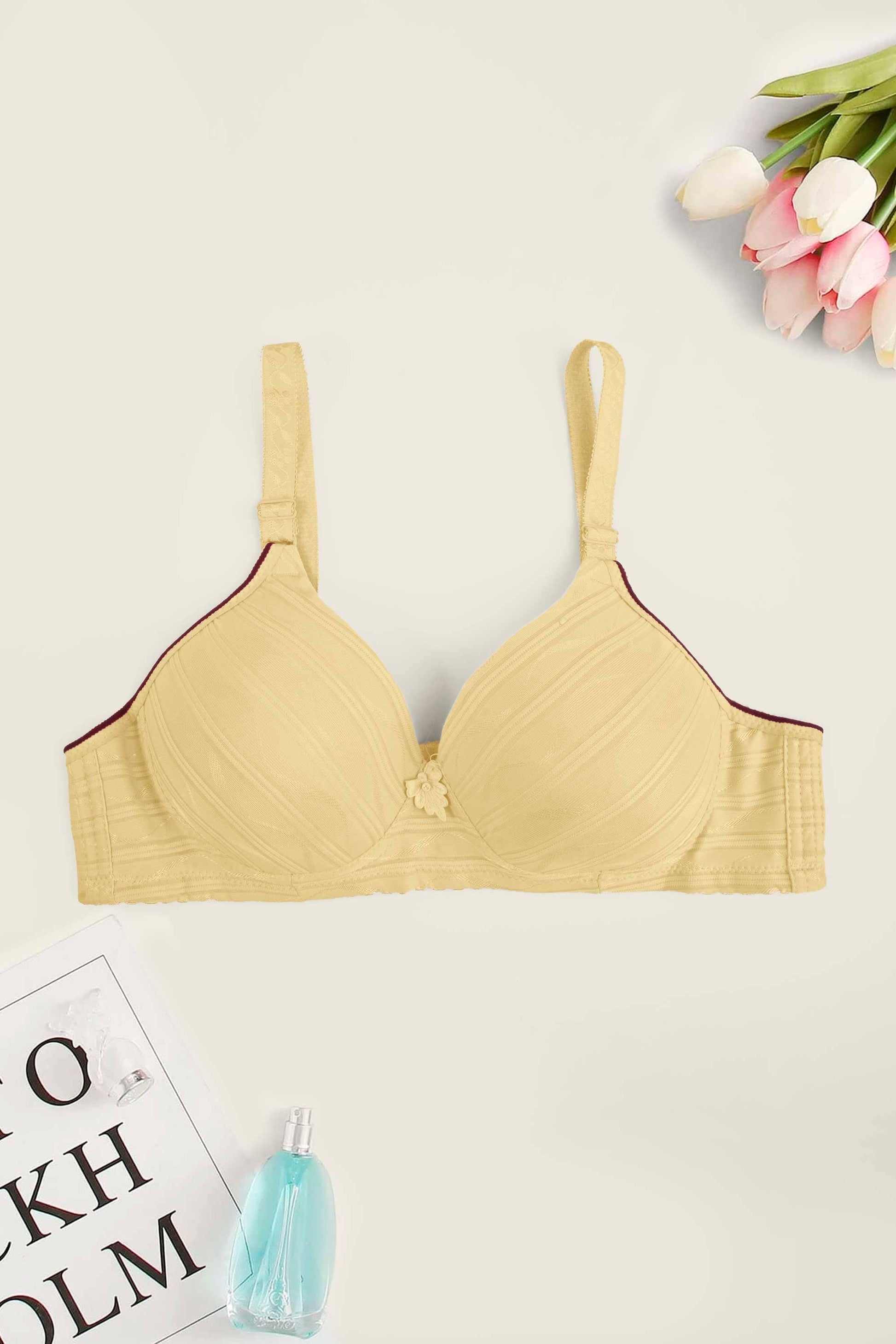 Women's Fancy Push Up Padded Stretched Bra