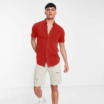 Polo Republica Men's Essentials Short Sleeve Pique Casual Shirt Men's Casual Shirt Polo Republica 