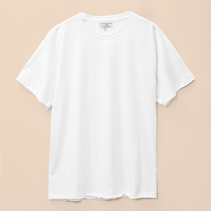 DT Men's Solid Design Short Sleeve Tee Shirt