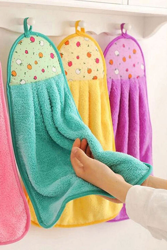 Hanging Super Absorbent Microfiber Hand Towel