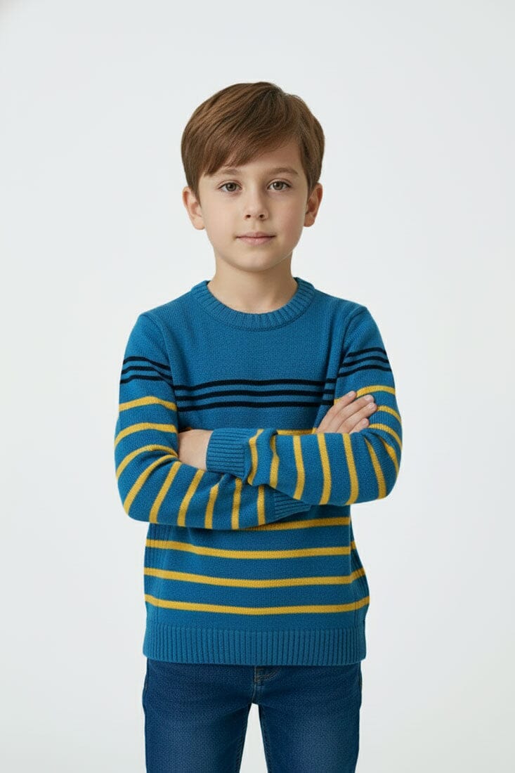 Yes Mom Boy's Balzan Knitted Sweater