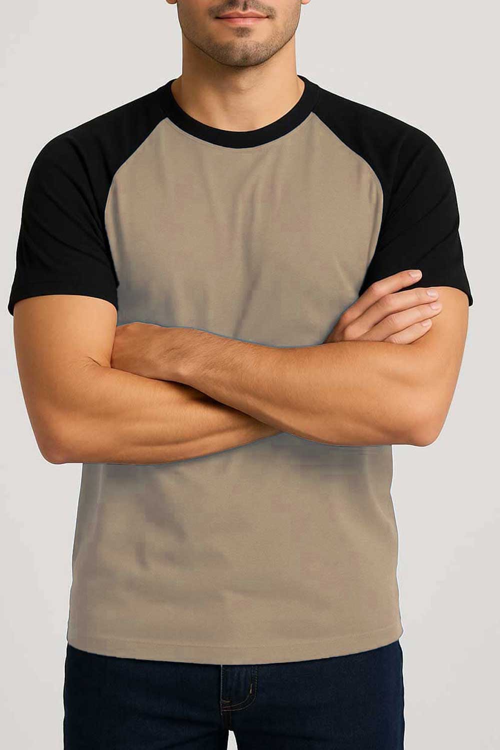 Polo Republica Men's Raglan Sleeve Tee Shirt