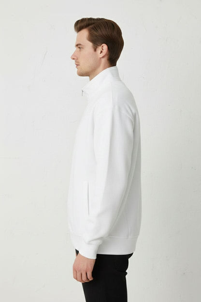 Cut Label Men's Fleece Zipper Jacket