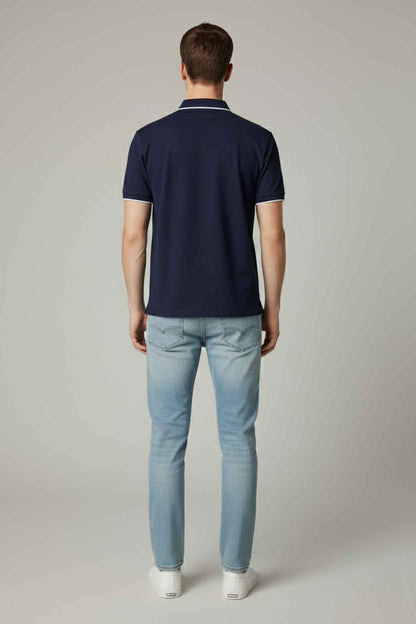 Polo Republica Men's Tipped Polo Shirt