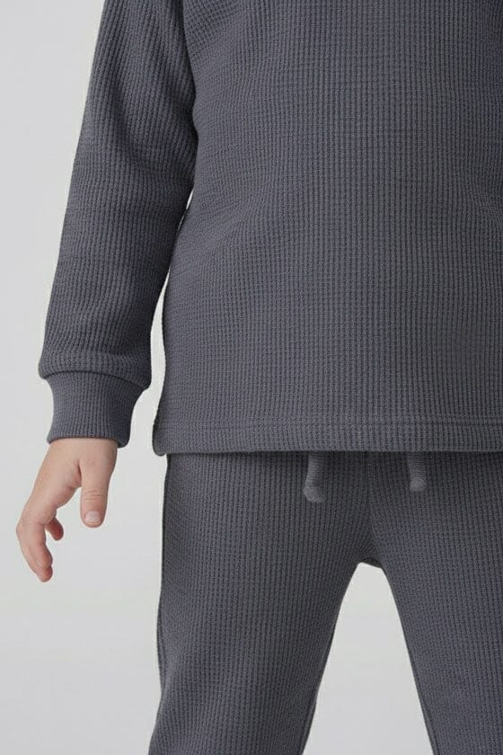 ZRA Girl's Thermal Twin Set