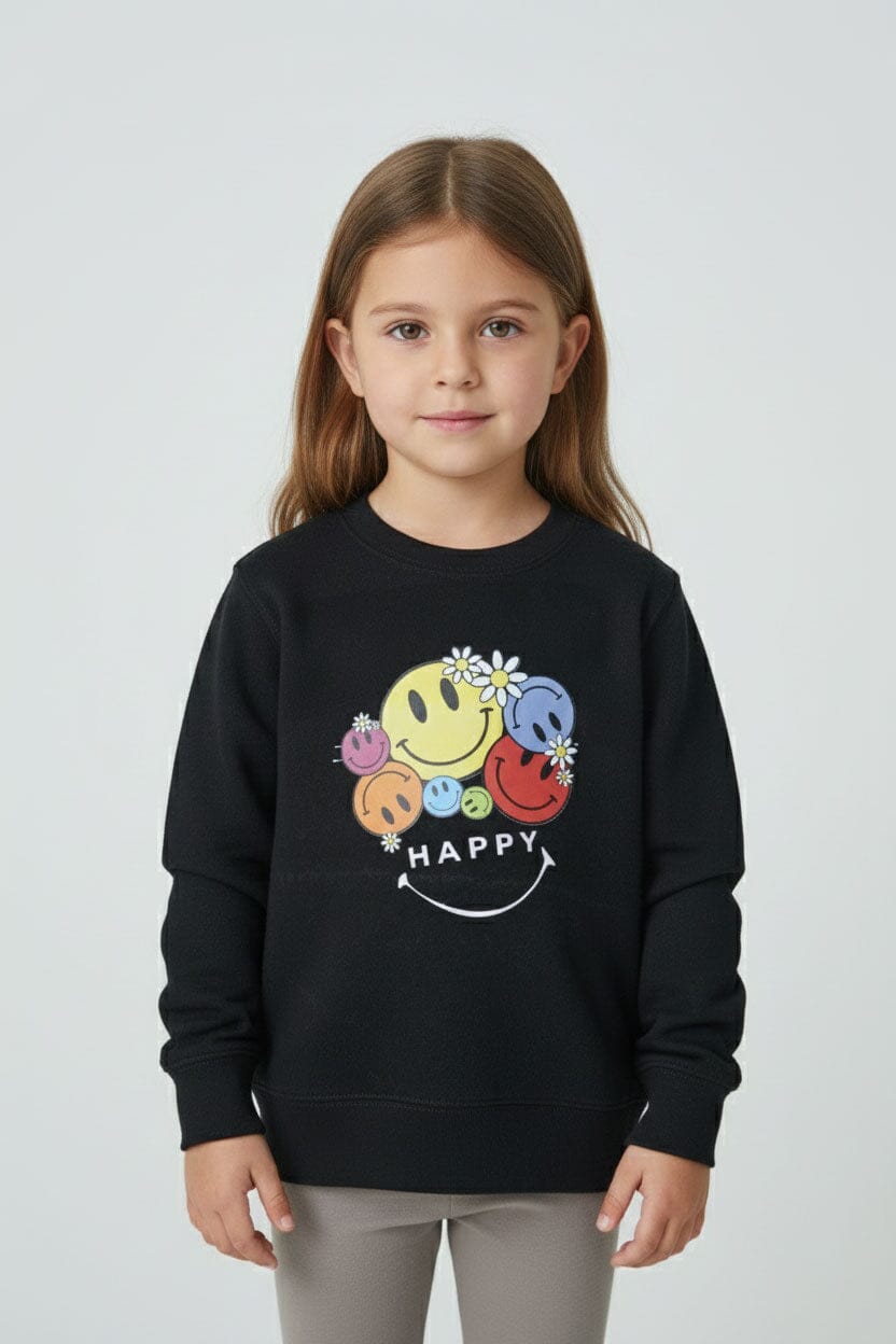 Rabbit Skins Kid's Happy Fleece Sweatshirt