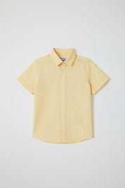 Styles Republic Boy's Basic Short Sleeve Casual Shirt