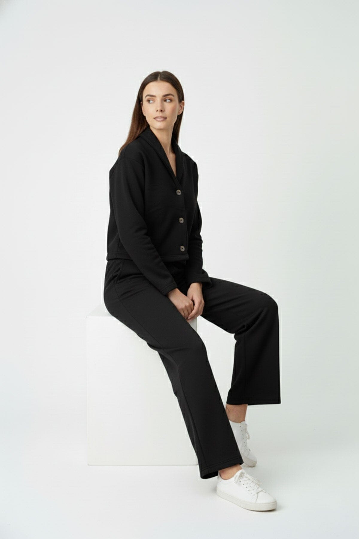 USQUARED Women's Shawl Collar Co-Ord Set