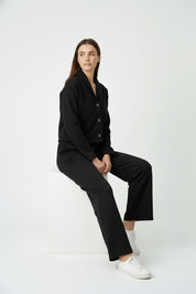 USQUARED Women's Shawl Collar Co-Ord Set