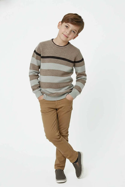 Yes Mom Boy's Lithgow Knitted Sweater