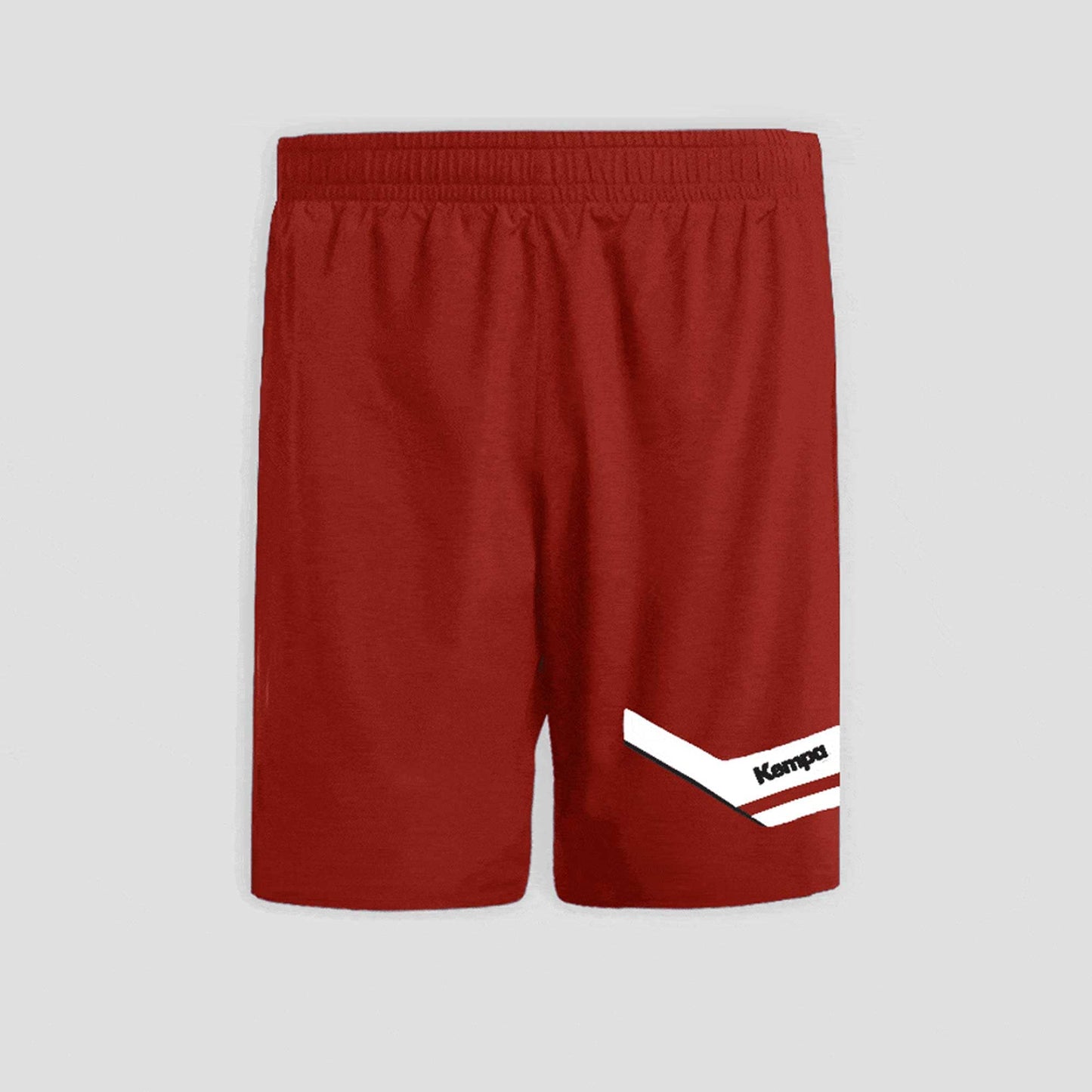Kempa Men's Logo Printed Activewear Shorts Men's Shorts HAS Apparel Red XS 