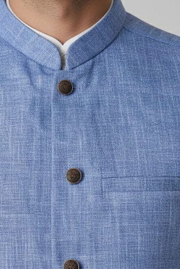 Ali Baba Men's Textured Premium Waistcoat