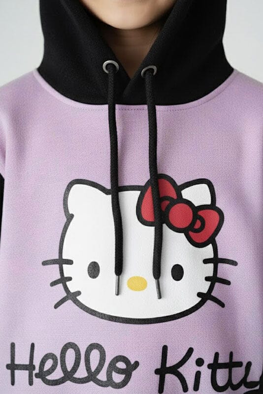 Girl's Hello Kitty Pullover Hoodie
