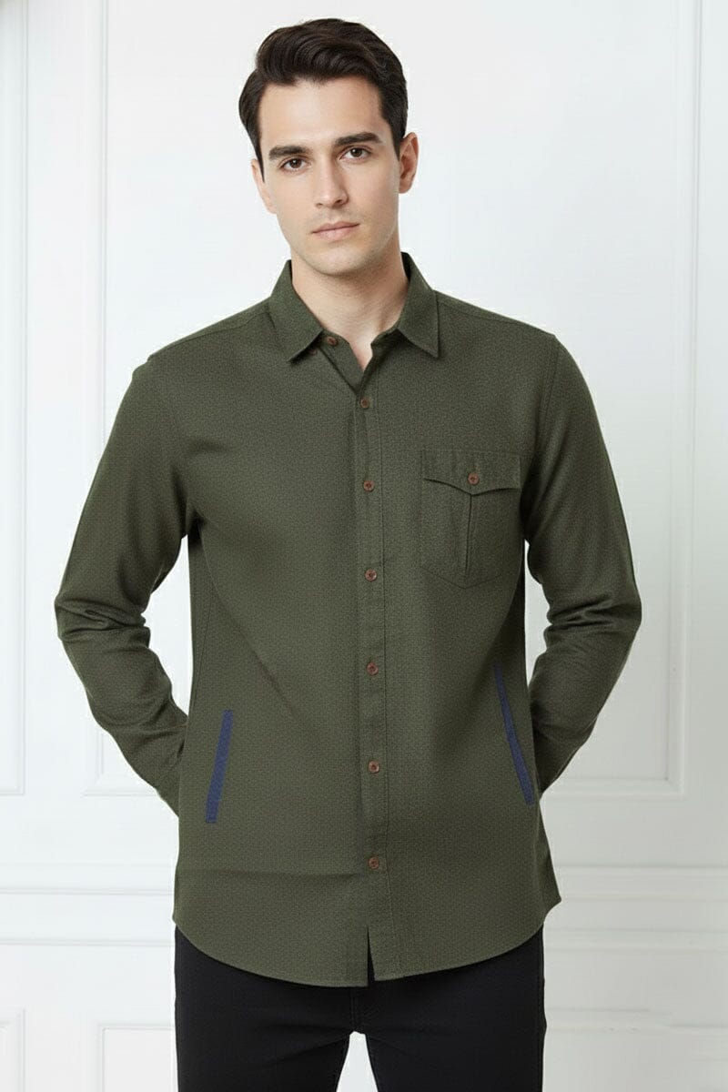 Scanners Men's Premium Casual Shirt