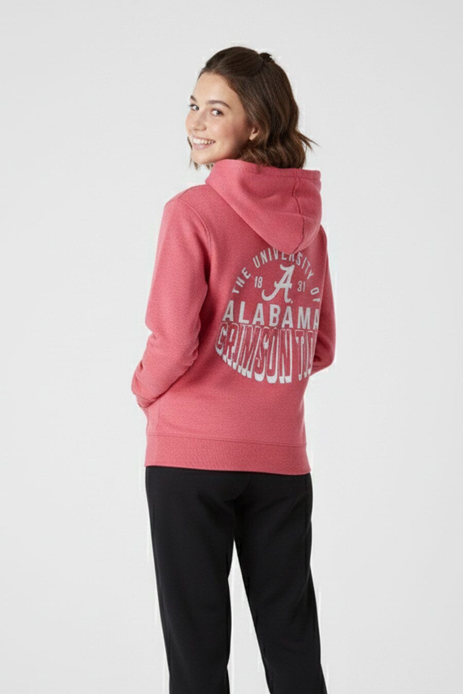 Gen 2 Girl's Crimson Pullover Hoodie