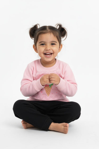 Baby Club Girl's Cone Sweatshirt