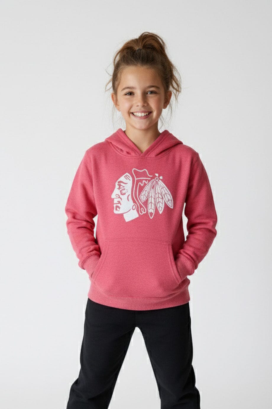 NHL Girl's Blackhawks Pullover Hoodie